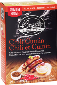 Chilli Cumin Bisquettes for Bradley Smoker