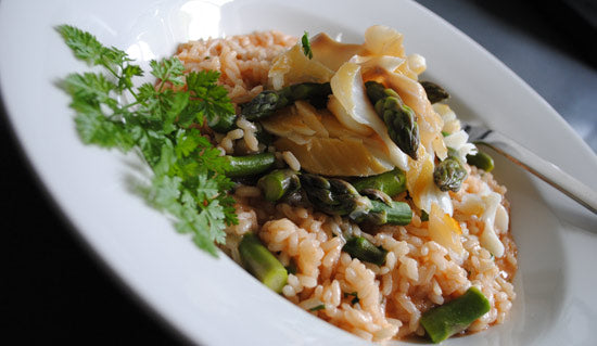 Bradley Smoked Haddock & Asparagus Risotto