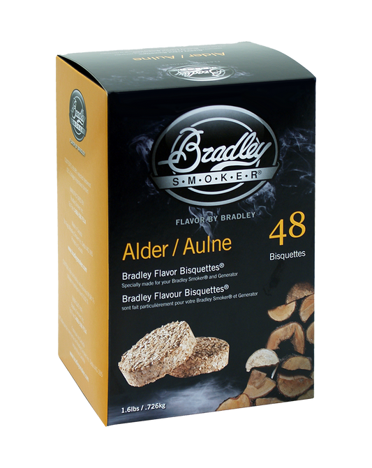Alder Bisquettes for Bradley Smokers